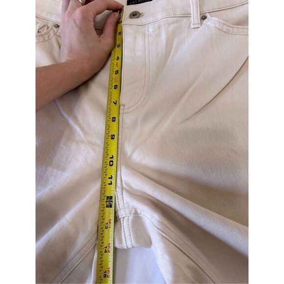 NWT Talbots High waist WIDE LEG CROP JEANS Size 16P - Picture 6 of 9